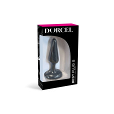Анальна пробка Dorcel Best Plug S м'який soft-touch силікон, макс. діаметр 3,1см