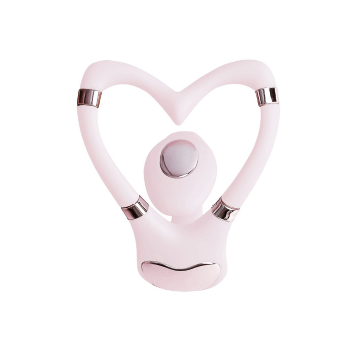 Смарт-вібратор для пар Adrien Lastic Venus + APP, подвійний, можна носити під одягом, 10 режимів
