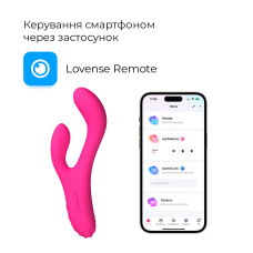 Осцилювальний смарт вібратор-кролик для точки G Lovense Osci 3, підігрів