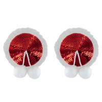 Пестис з помпончиками на соски Paris Hollywood Cache Tetons Pompoms
