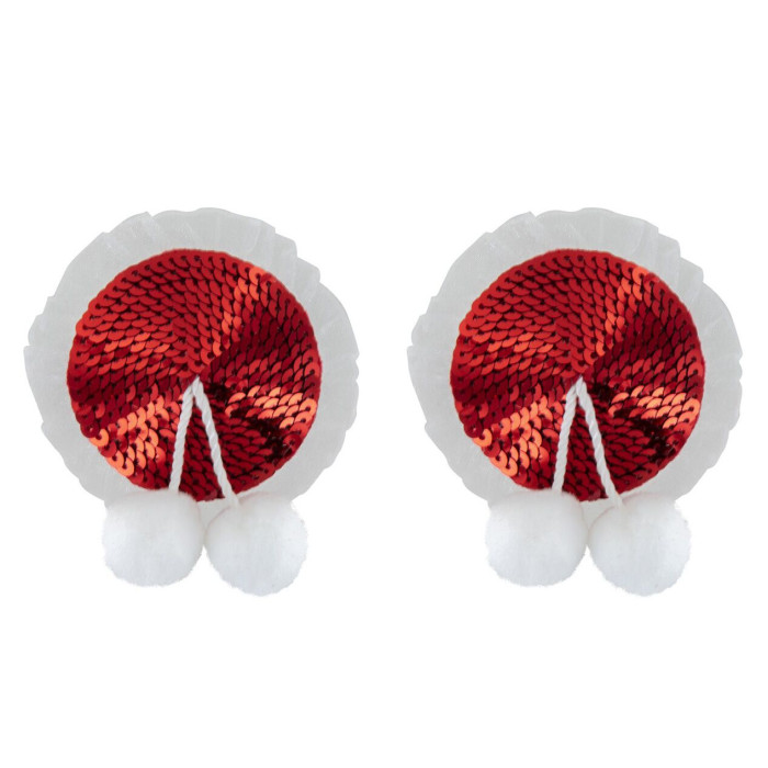 Пестис з помпончиками на соски Paris Hollywood Cache Tetons Pompoms