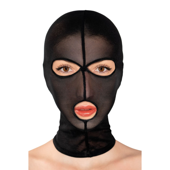 Капюшон Fetish Tentation Feshnet Hood, напівпрозора сітка