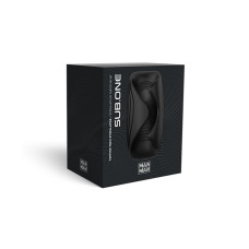 Мастурбатор з вірацією Manwan SUB.ONE Infinite Black