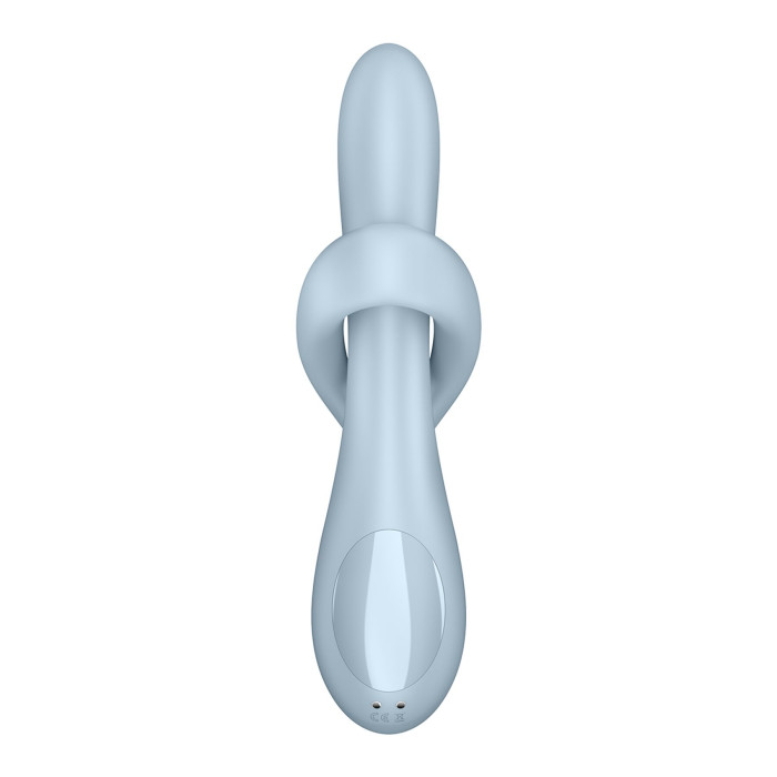 Вібратор з ротацією Satisfyer Heat Flex 4 Blue, підігрів до 39°C