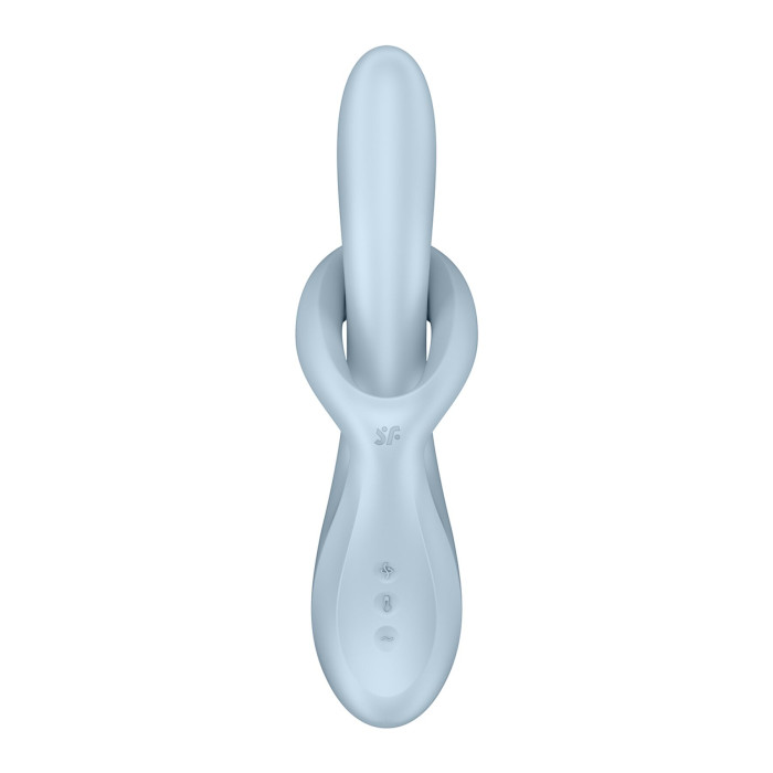 Вібратор з ротацією Satisfyer Heat Flex 4 Blue, підігрів до 39°C