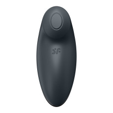 Вібростимулятор-пульсатор Satisfyer Tap & Climax 2 Grey, ефект постукування пальцем