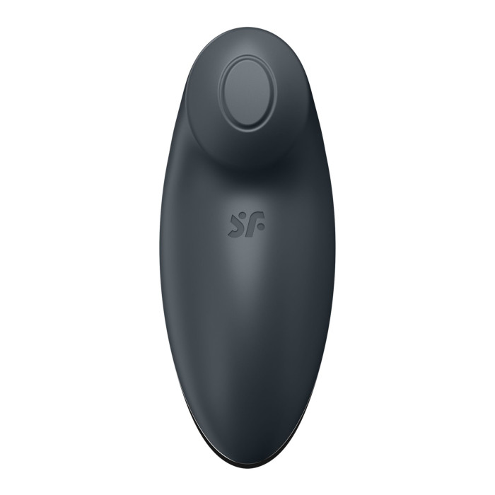 Вібростимулятор-пульсатор Satisfyer Tap & Climax 2 Grey, ефект постукування пальцем