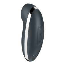 Вібростимулятор-пульсатор Satisfyer Tap & Climax 2 Grey, ефект постукування пальцем