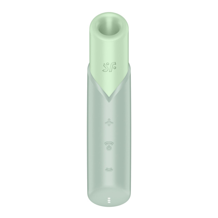 Вакуумний стимулятор Satisfyer Naughty Kiss, магнітна технологія 3D Air Pulse, 30 режимів роботи