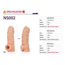 Насадка на член Kokos Nude Sleeve NS 002 M