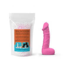 Свічка у вигляді члена Чистий Кайф MEDIUM Pink