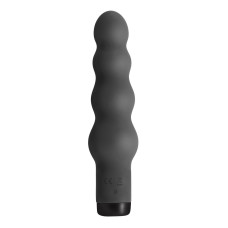 Вібратор S Pleasures Bullets Obsidian, чорний, у вигляді ряду кульок, 10 режимів, діаметр 4 см