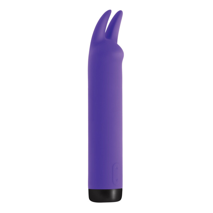 Вібратор S Pleasures Bullets Amethyst, фіолетовий, з двома відростками, 10 режимів, діаметр 2,8 см