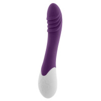 Вібратор S Pleasures Premium Phoenix, для точки G, фіолетовий, водостійкий, 16 видів вібрації, нагрів