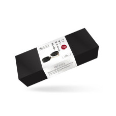 Наручники Liebe Seele Boudoir Amor Wrist Cuffs Black, з’єднувальний ланцюжок на карабінах