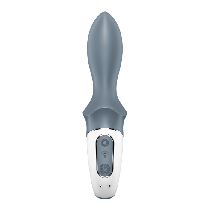 Анальний надувний вібратор Satisfyer Air Pump Booty 1, гнучкий стовбур