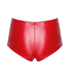 Шорти Noir Handmade F356 Red powerwetlook shorts - XL