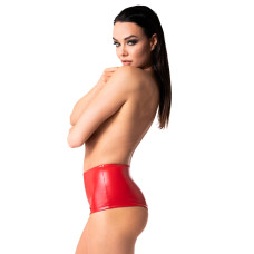 Шорти Noir Handmade F356 Red powerwetlook shorts - 3XL