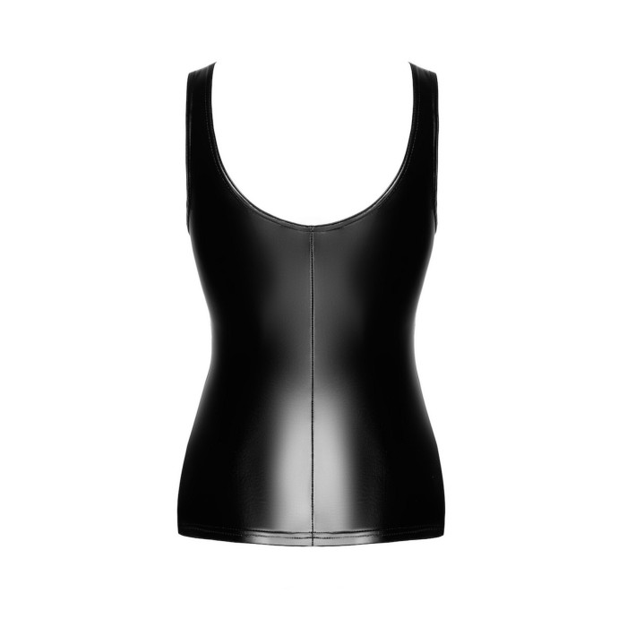 Топ Noir Handmade F346 Powerwetlook top - 3XL