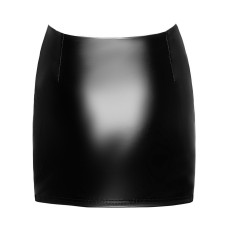 Спідниця Noir Handmade F345 Powerwetlook skirt with garter - XL
