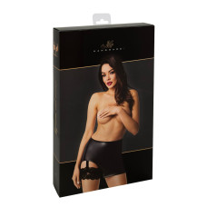 Спідниця Noir Handmade F345 Powerwetlook skirt with garter - 3XL