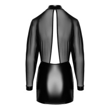 Сукня Noir Handmade F348 Powerwetlook and tulle dress - 5XL