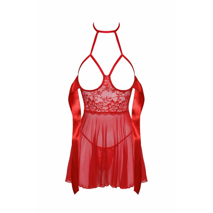 Бебі-дол Kissable Sexy Kiss Babydoll Red L/XL
