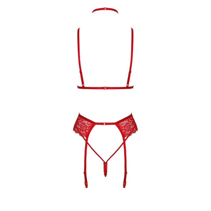 Комплект Kissable Bondage Kiss Set Red S/M