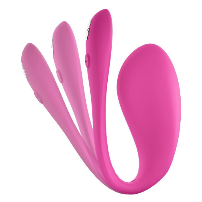 Смарт-віброяйце We-Vibe Jive 2 Electric Pink, пульт ДК, до 4 годин роботи