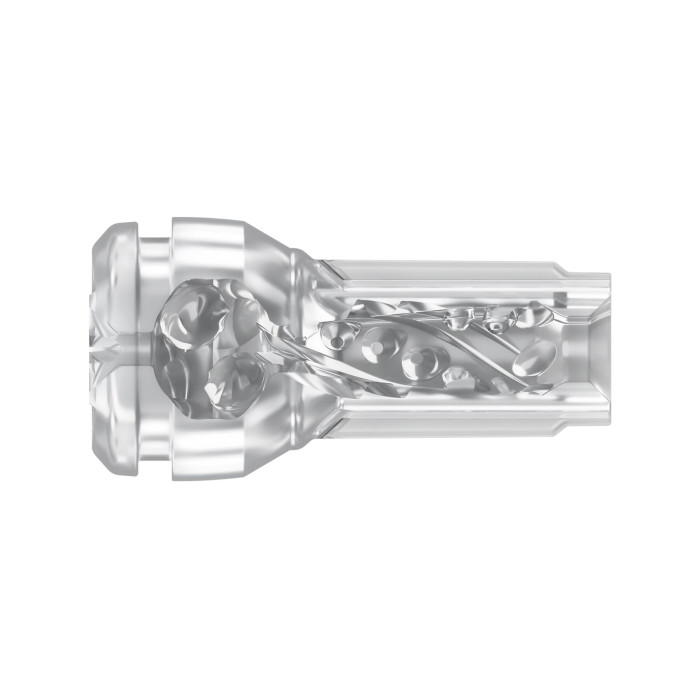 Мастурбатор Kiiroo Feel Pocket Crystal, сумісний з інтерактивною насадкою PowerBlow