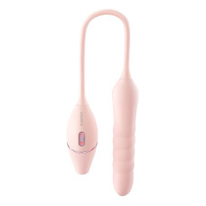 Пульсатор з вакуумним стимулятором KISSTOY Cathy III Pink, 5 режимів вакууму, 10 режимів пульсації