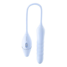 Пульсатор з вакуумним стимулятором KISSTOY Cathy III Light Blue, 5 режимів вакууму, 10 режимів пульсації
