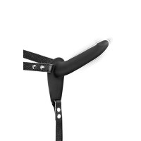 Страпон з вібрацією Fetish Tentation Vibrating Strap-On with Dildo Black (м'ята паковання!!!)