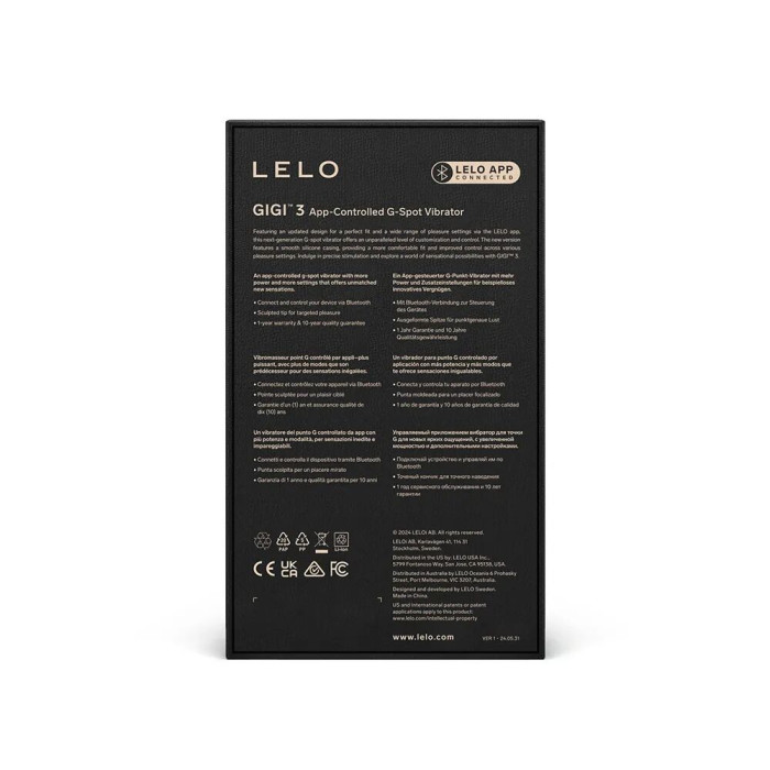 Вібратор точки G LELO GIGI 3 Powder Blue