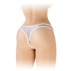 Трусики з відкритим доступом Fashion Secret Victoria White, мереживо