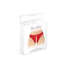 Трусики з відкритим доступом Fashion Secret Victoria Red, мереживо