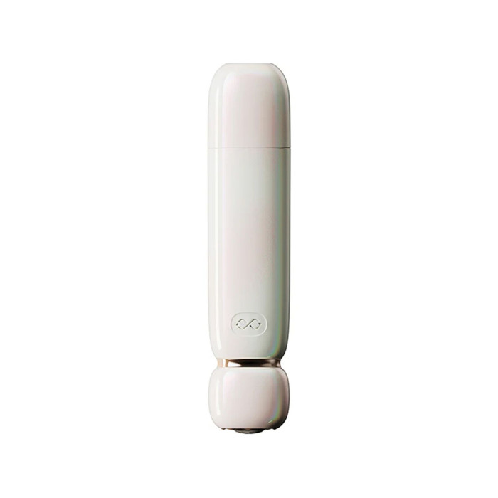 Вакуумний кліторальний стимулятор Zalo Lia Floral White, 3 насадки, 3 режими, різна інтенсивність