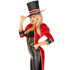 Костюм циркачки Leg Avenue Circus Ringmaster Diva Catsuit L