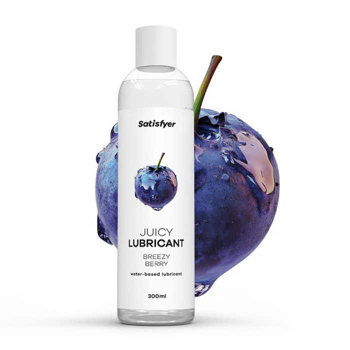 Лубрикант на водній основі Satisfyer Juicy Lubricant Breezy Berry water based 300 мл